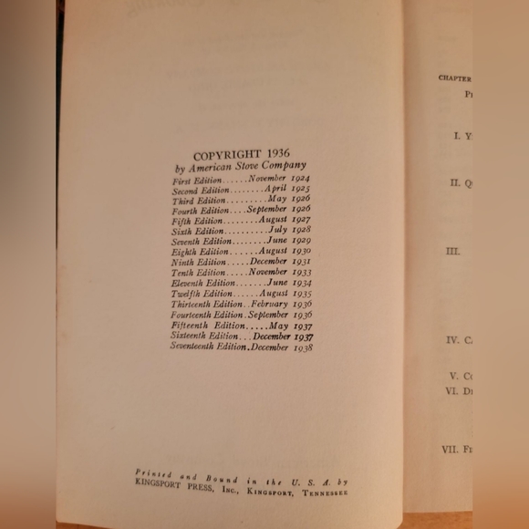 Magic Chef Cooking Book 1936 Edition - Picture 8 of 11